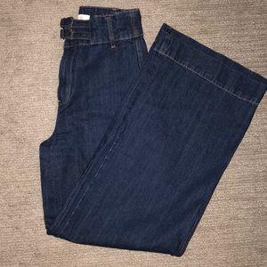 Free People wide leg jeans